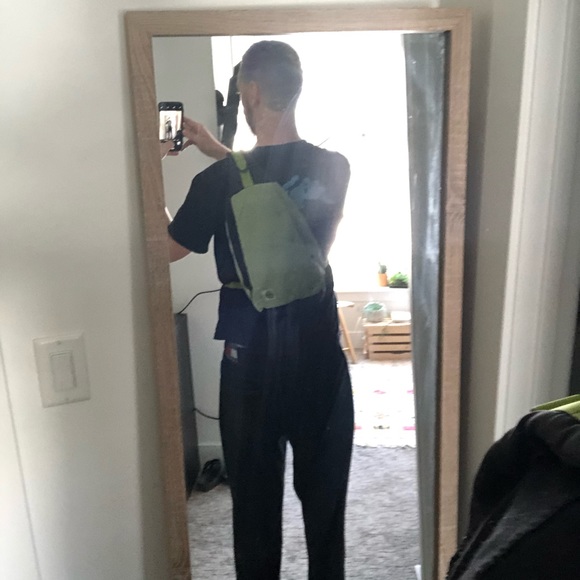 Stone island logo patch bag main image 4